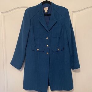 Chico's Jacket Coat Blue Size 2   Size 12